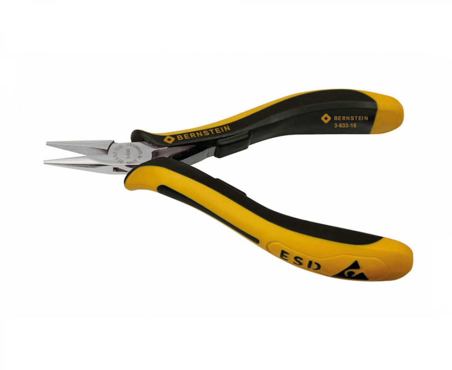картинка Плоскогубцы прямые прецизионные CLASSICline антистатические Bernstein BS-3-633-15 от магазина "Элит-инструмент"