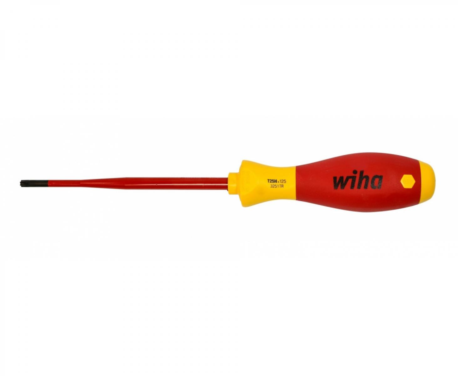 Отвертка Wiha SoftFinish electric TORX TR 3251 TR 41143 T20H x 100 торкс с отверстием