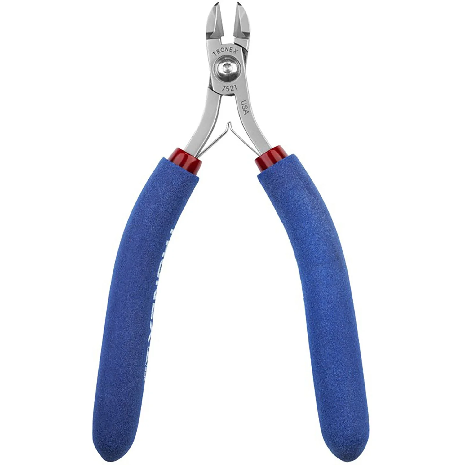 Кусачки с овальной головкой и большим рельефом 7523