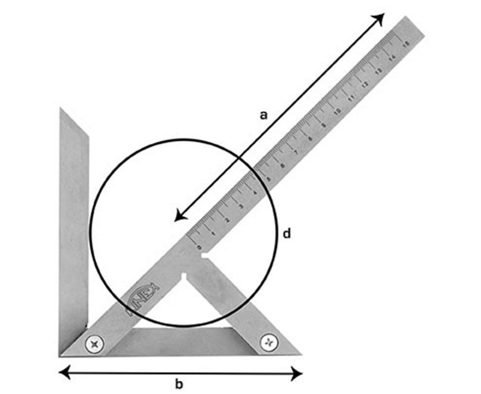 картинка Угольник центровочный Kinex 4062-2 200х150/210 мм от магазина "Элит-инструмент"