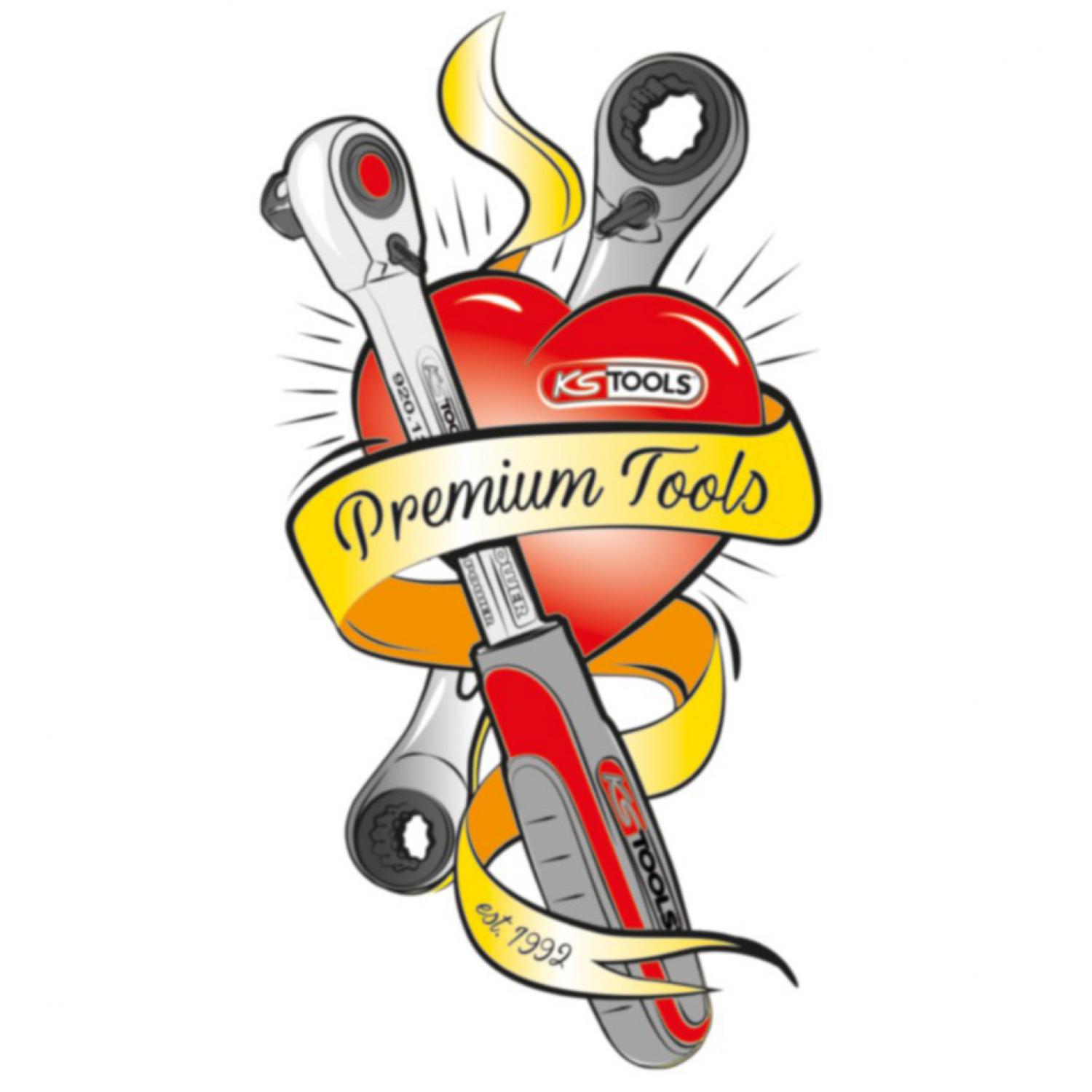 картинка Наклейка "KS Tools - Premium Tools" от магазина "Элит-инструмент"