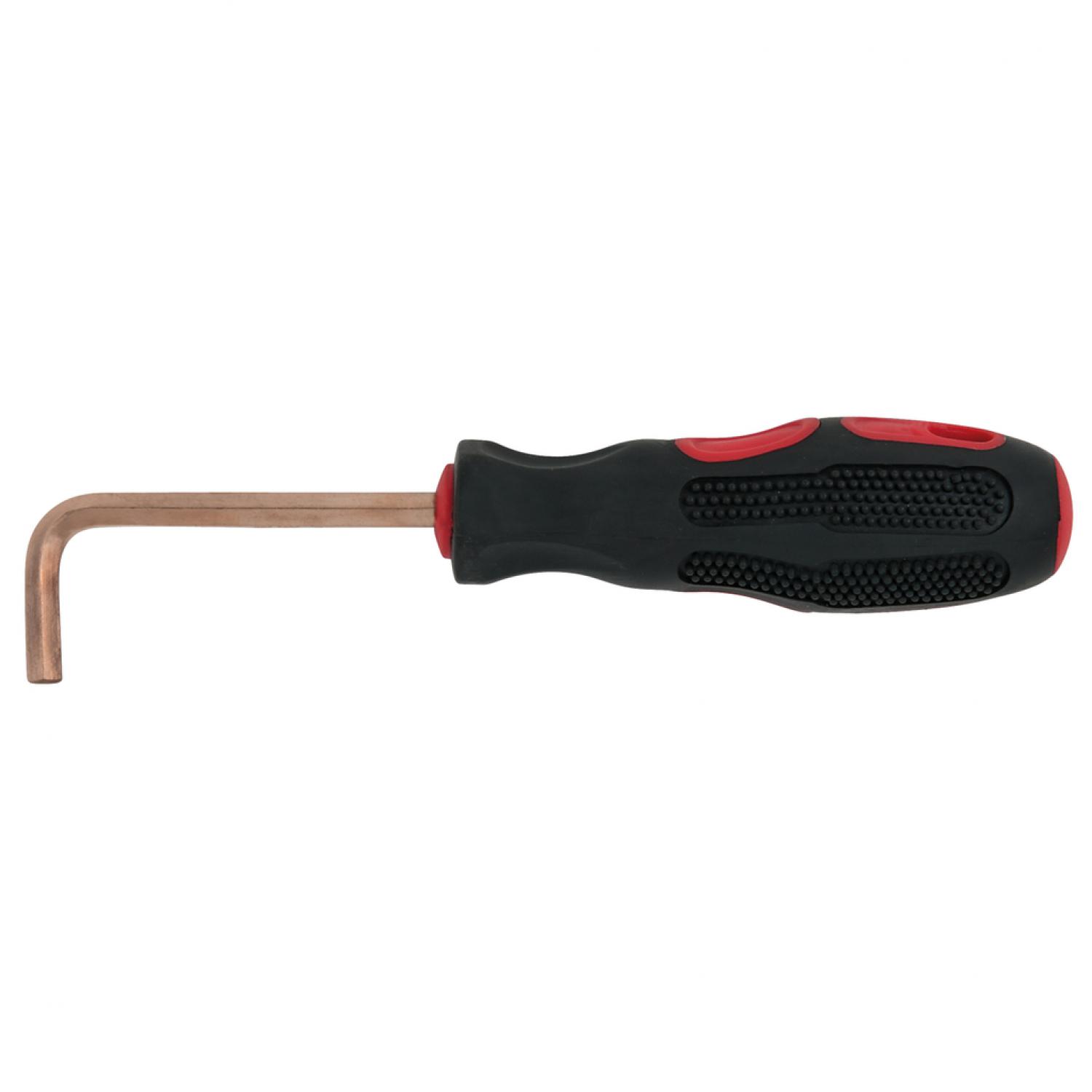 Отвертка BRONZEplus с внутренним шестигранником, изогнутая, 3 мм
