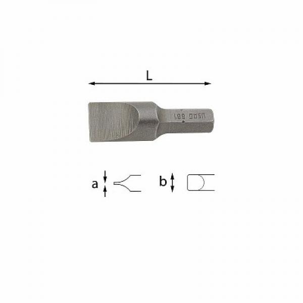 картинка Вставки для винтов с прорезью в головке -1/4" 660 U06600011 от магазина "Элит-инструмент"