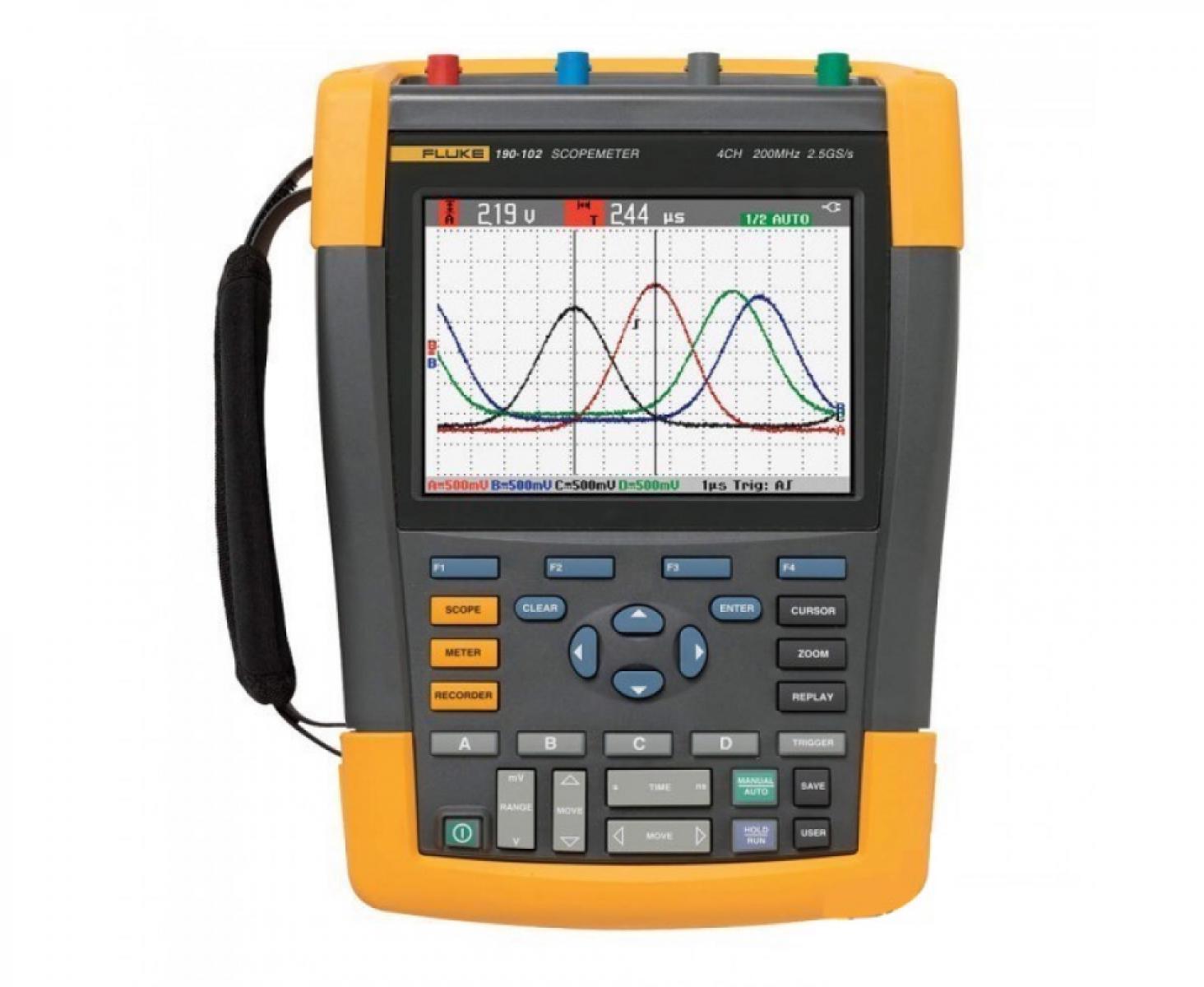 картинка Осциллограф-мультиметр цифровой Fluke 190-102/S 4025383 от магазина "Элит-инструмент"