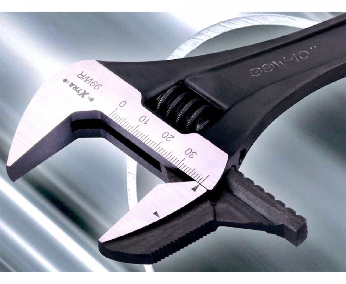картинка Ключ гаечный разводной со съемными губками фосфатированный 40 мм Irega 99WR-LT-F(CN-MM-P)/CE-10 от магазина "Элит-инструмент"