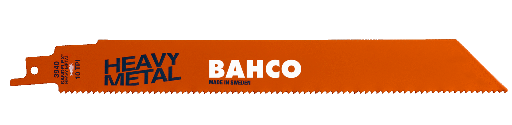Биметаллические полотна для сабельных пил по тяжелому металлу BAHCO 3940-HM