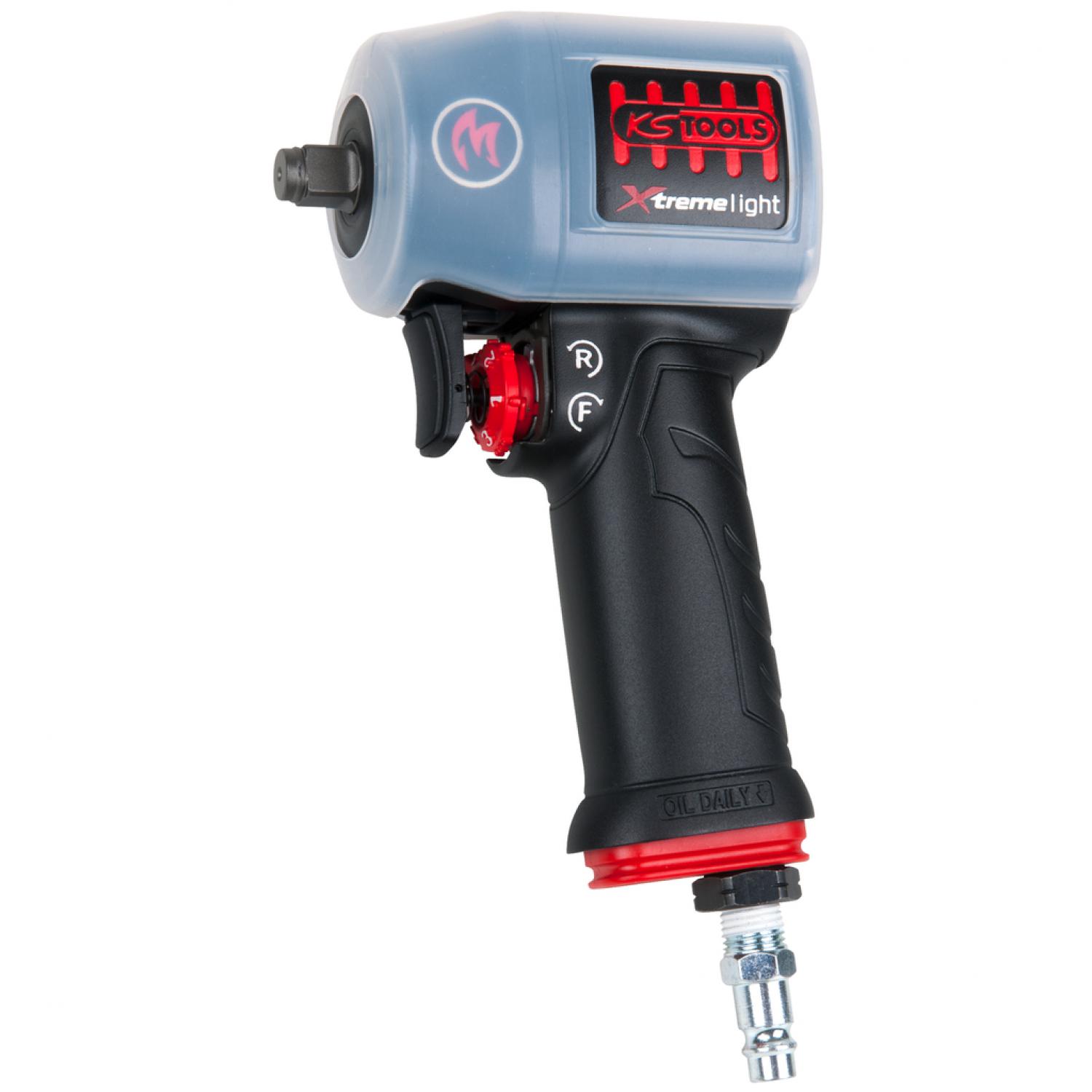 Высокопроизводительный пневматический винтоверт 3/8" miniMONSTER Xtremelight 1.390 Нм с защитным кожухом