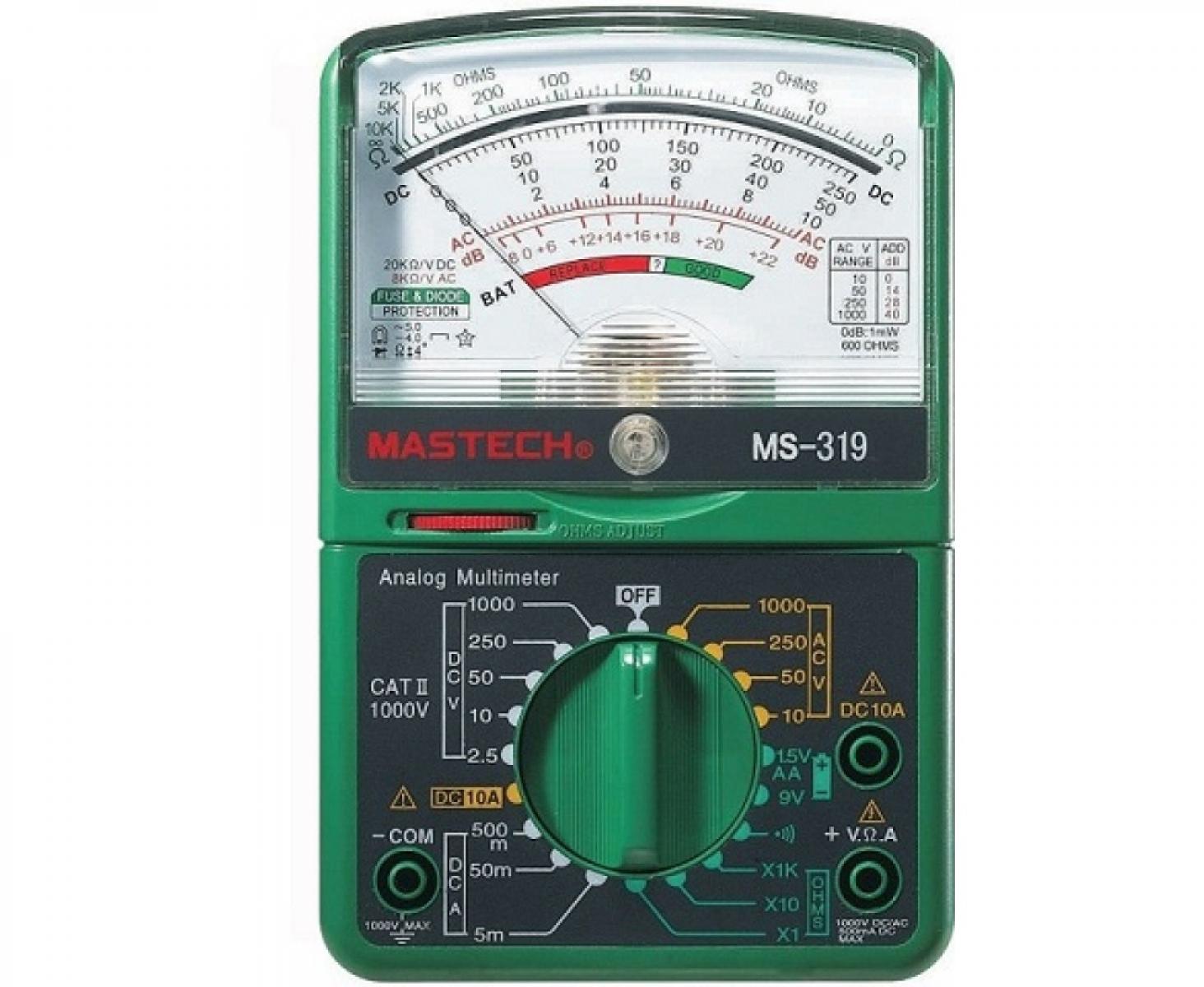 Мультиметр аналоговый Mastech MS319