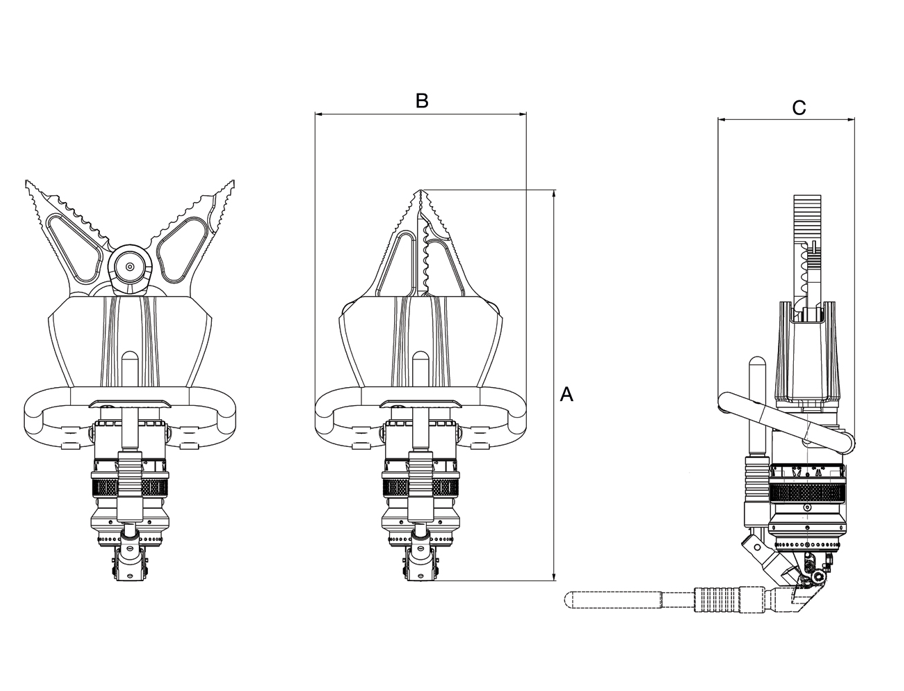 картинка Универсальный аварийно спасательный инструмент HCT 5111 Holmatro 150.012.314 от магазина "Элит-инструмент"