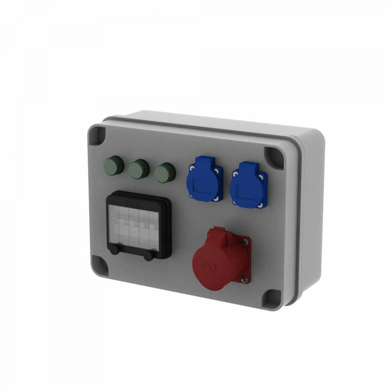 картинка Щит физиотерапевтический Щиток розеточныйPB.ЭЩР-О-2Т от магазина "Элит-инструмент"