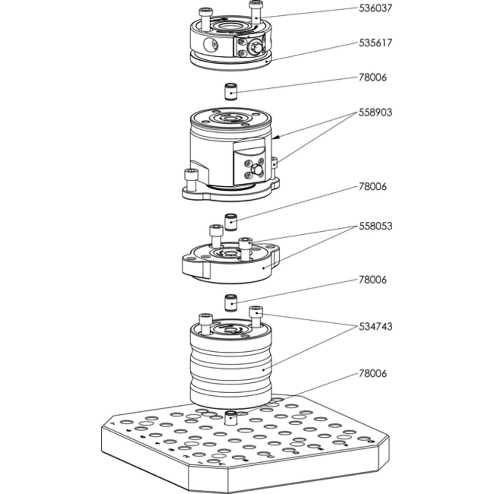 картинка Уравновешивающий элемент по высоте АМF 558903 от магазина "Элит-инструмент"