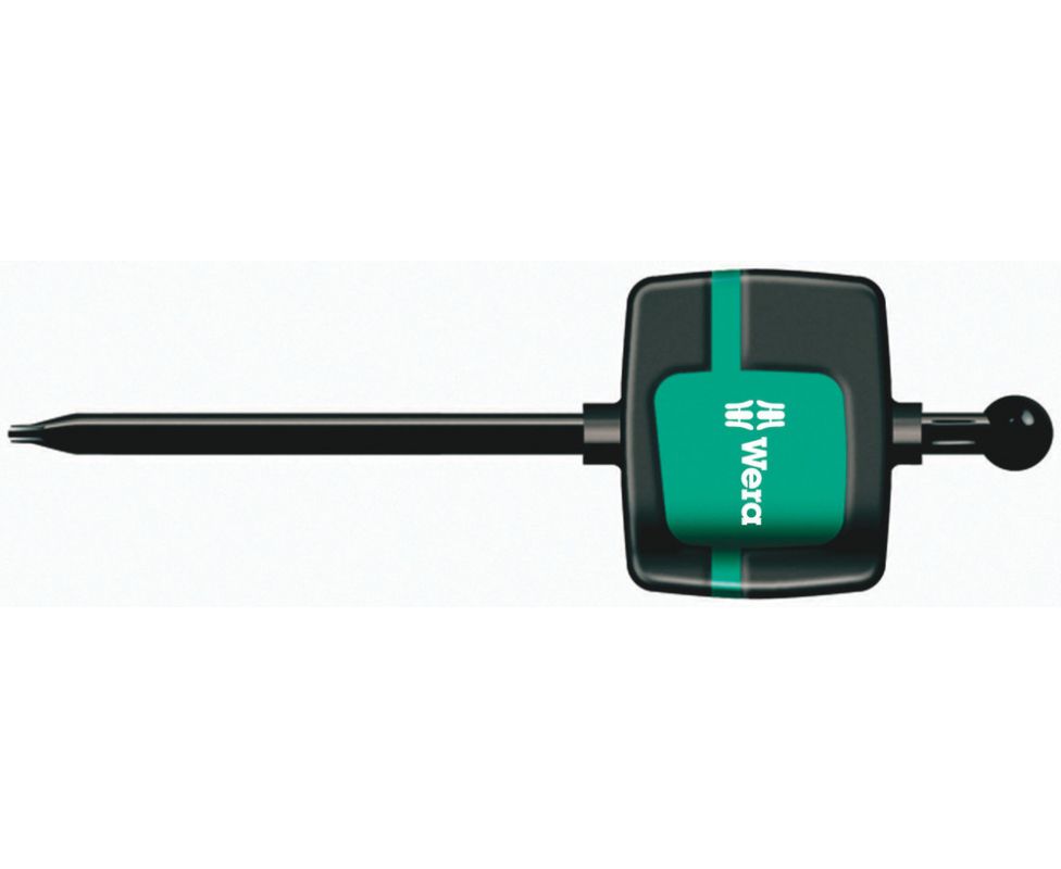 картинка Флажковый ключ Wera 1267 A TORX®, TX 10 / 40 мм, WE-026354 от магазина "Элит-инструмент"