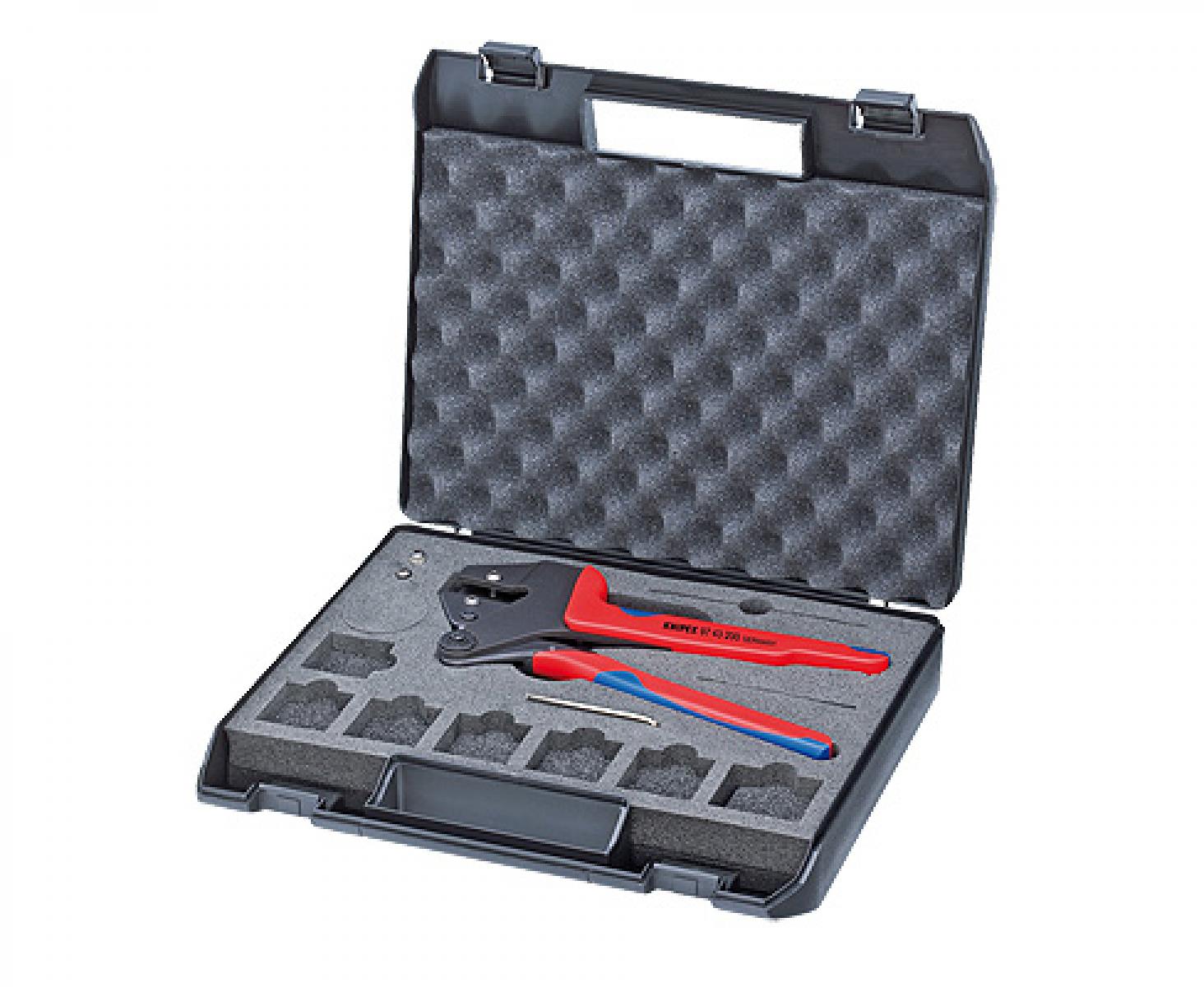 Инструмент системный для сменных опрессовочных плашек Knipex KN-9743200