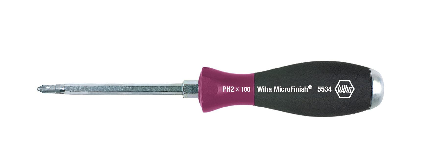 Отвертка Phillips MicroFinish® 5534 WIHA 29149