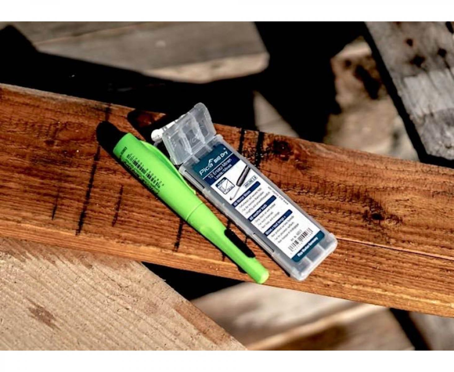 картинка Грифели всепогодные Aniline для карандаша Pica BIG Dry 6051 12 пр. от магазина "Элит-инструмент"