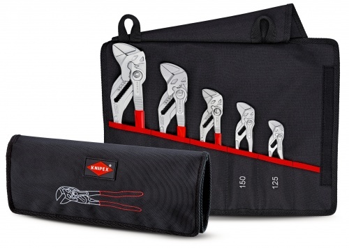 Набор переставных клещей-гаечных ключей Knipex KN-001955S4, 5 предметов