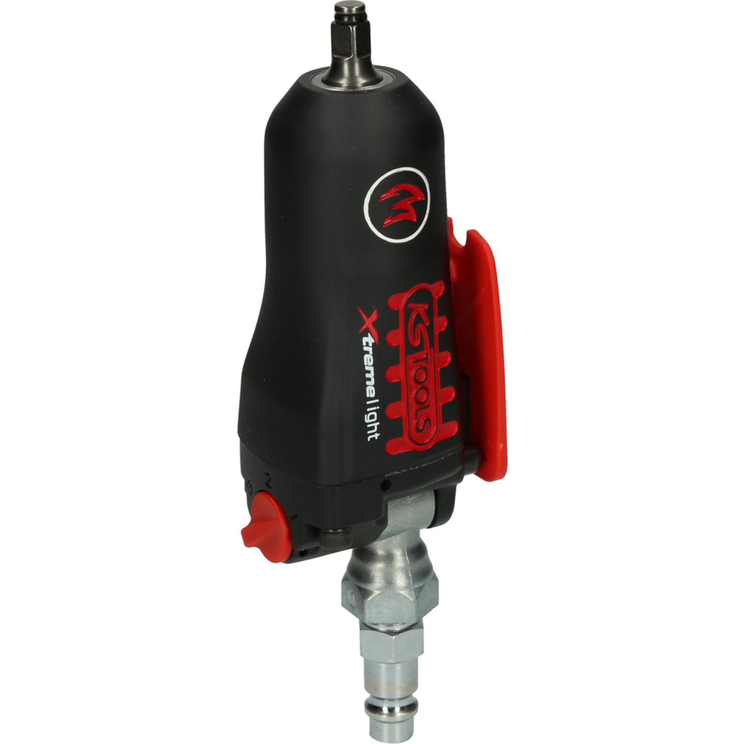 картинка 1/4 " MONSTER Xtremelight мини пневматический ударный гайковерт с переключателем, 108Nm от магазина "Элит-инструмент"