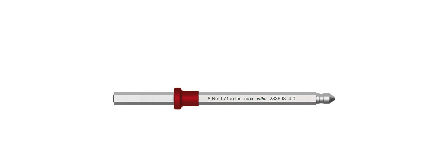 Сменное жало Torque с шестигранником 283693 WIHA 38805