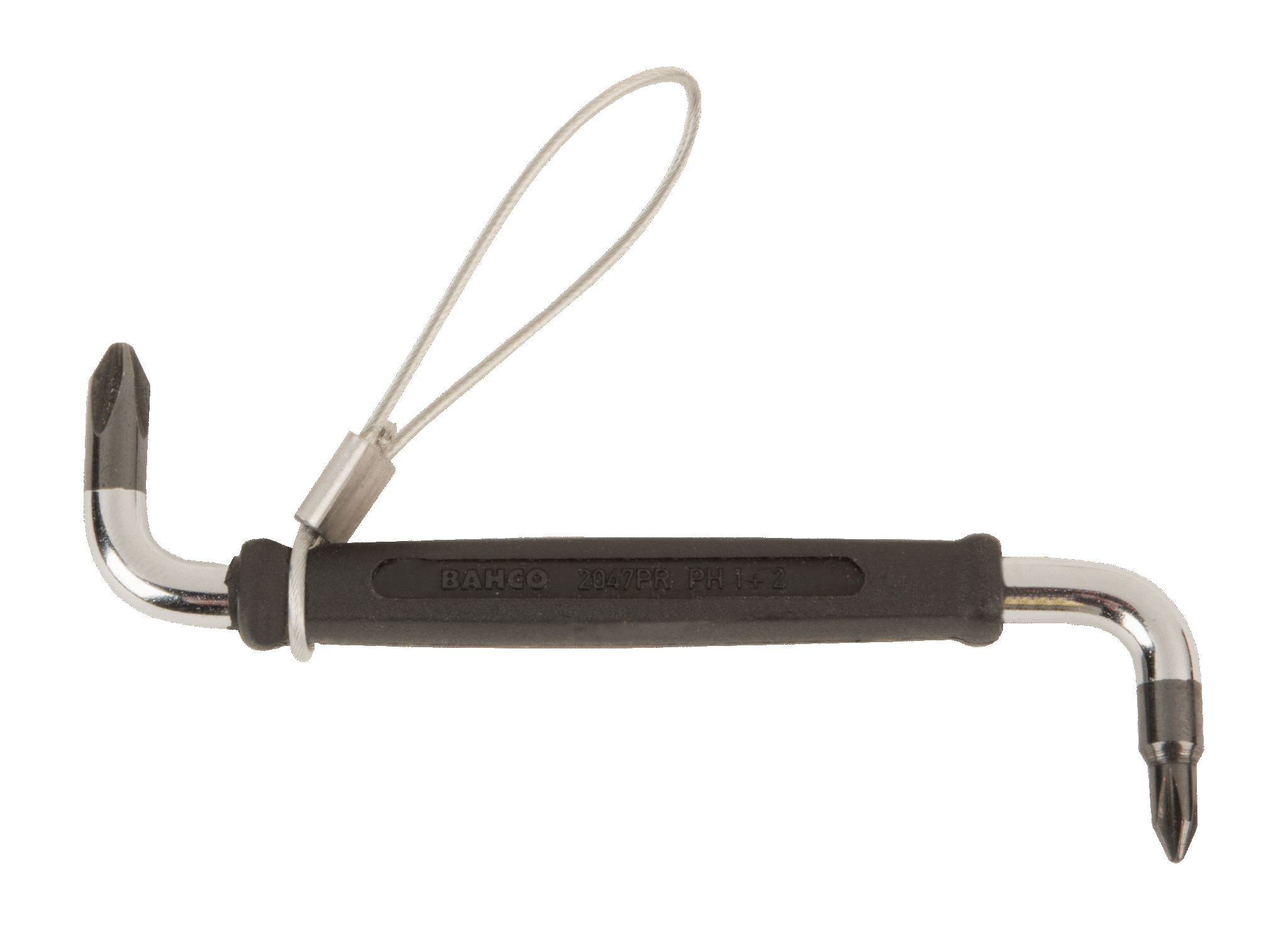 картинка Двусторонний отверточный ключ под винты Phillips. Для работы на высоте BAHCO TAH2047PR-1-2 от магазина "Элит-инструмент"