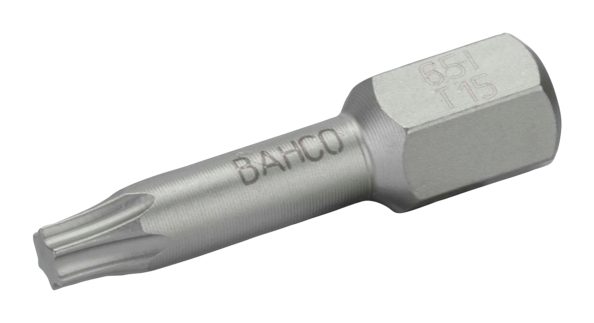 картинка Торцевые биты из нержавеющей стали Torx® - 25 мм BAHCO 65I/T10 от магазина "Элит-инструмент"