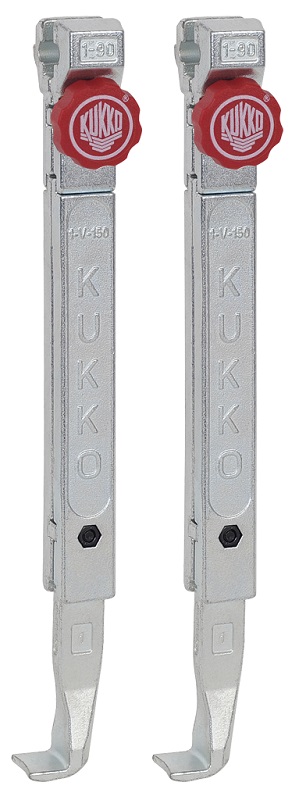 картинка 2 захвата с быстрой регулировкой (комплект) Kukko 1-252-P от магазина "Элит-инструмент"