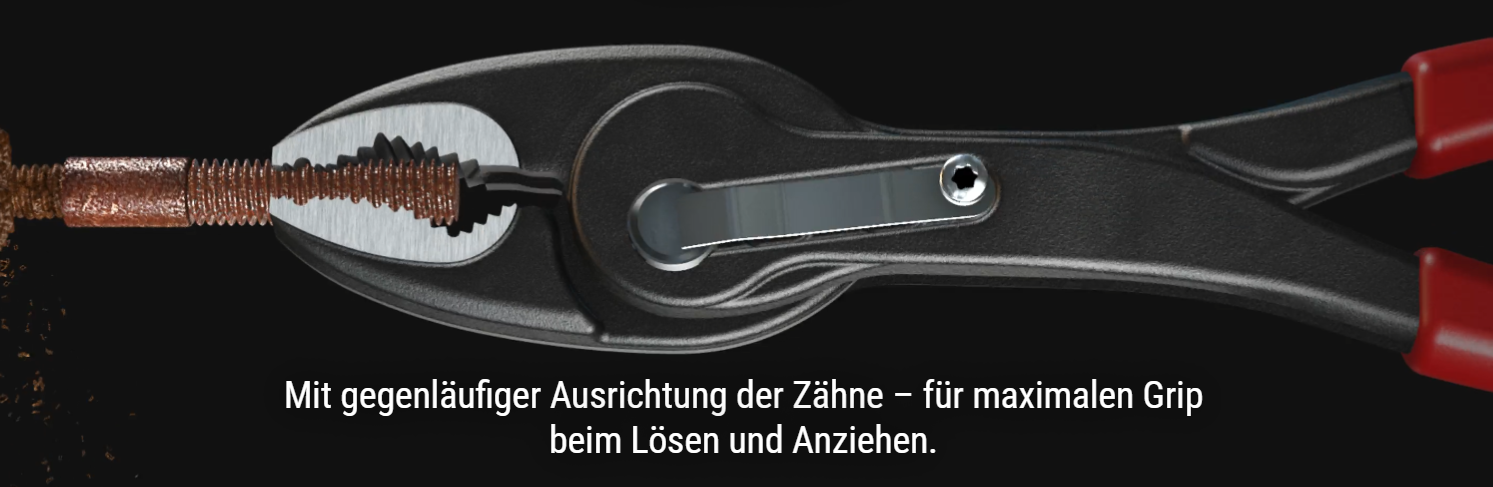 картинка Клещи захватные для скользящих шарниров  Twin Grip 8 "- Knipex Knipex KN-8201200 от магазина "Элит-инструмент"