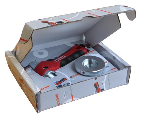 картинка Комплект ручки + патрон Ø2 до 50 мм и от 1/8 '' до 2 '' BOEHM JLBM53M50PA/7802 5350 Fplus от магазина "Элит-инструмент"