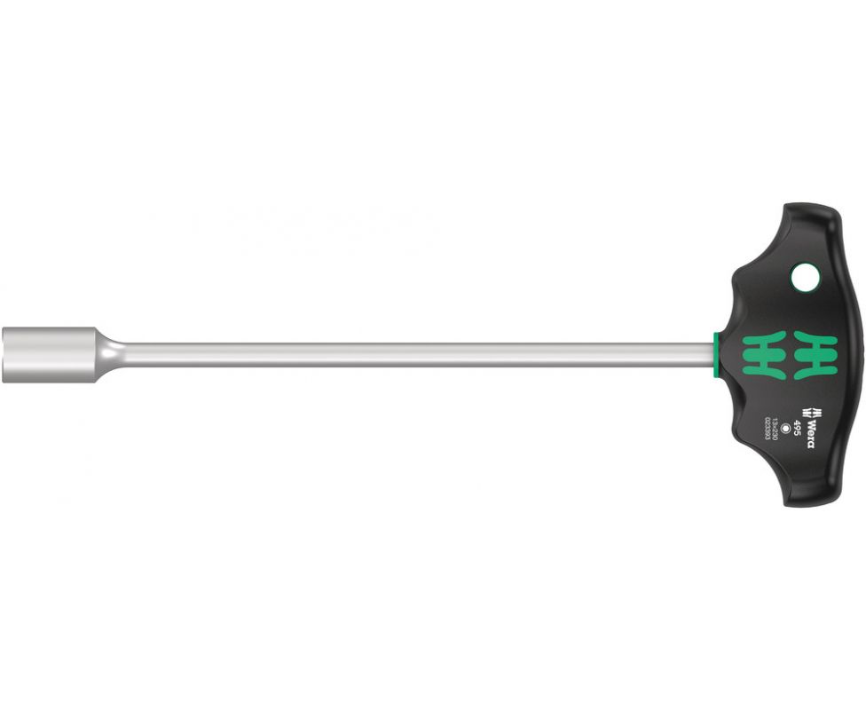 картинка Отвертка-гаечный ключ Wera 495 WE-013405 10 х 230 поперечная ручка от магазина "Элит-инструмент"