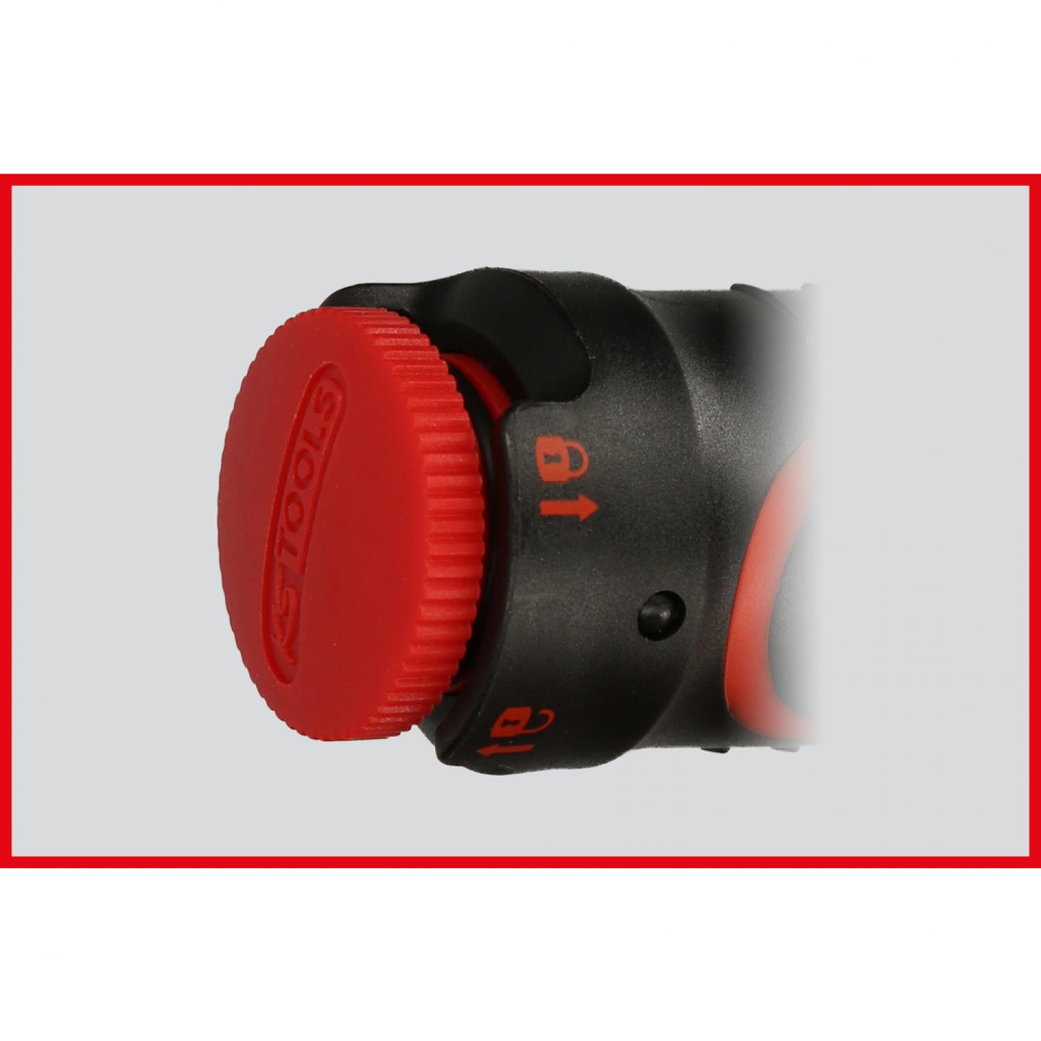 картинка Динамометрический ключ ERGOTORQUE®precision 1/2'' с трещоткой и поворотной ручкой, 60-320 Нм KSTools-516.1472 от магазина "Элит-инструмент"