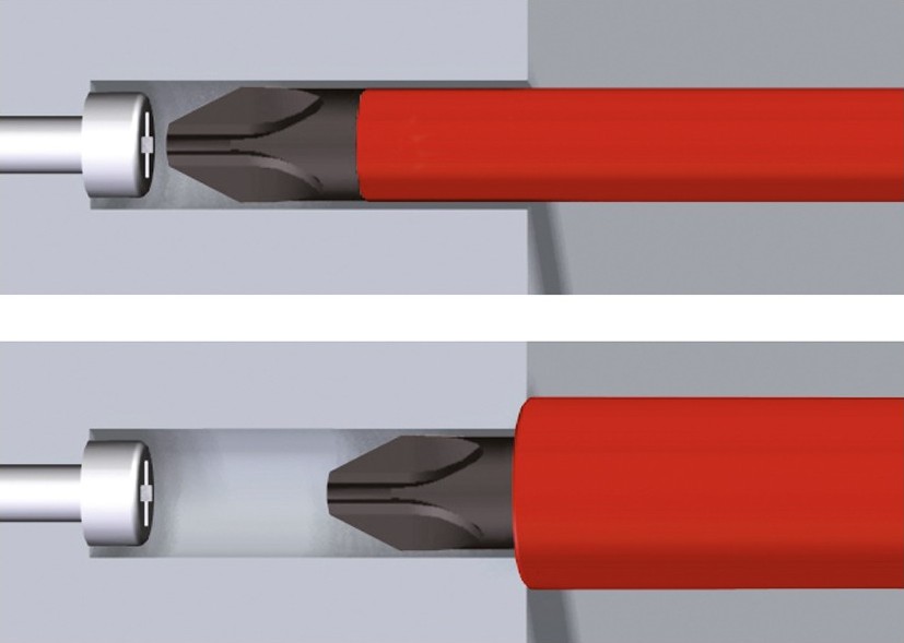 картинка Набор отверток SoftFinish electric slimFix SL, PH, PZ, TX, круглое зауженное жало, 12 предметов WIHA 41003 от магазина "Элит-инструмент"