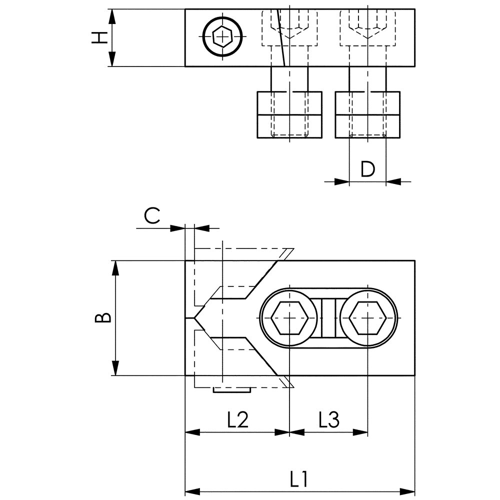 картинка Зажимные губки малой высоты, модель Bulle АМF 72983 от магазина "Элит-инструмент"