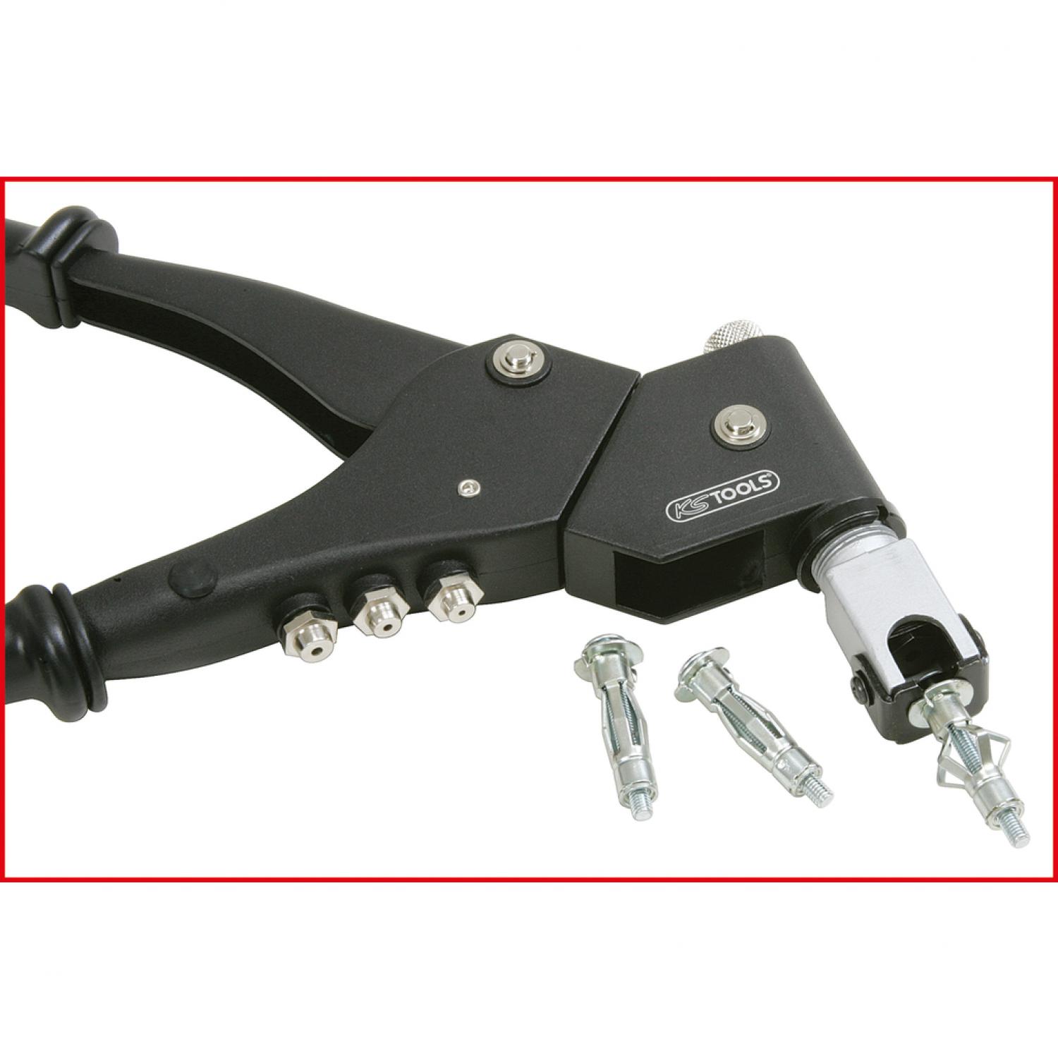 картинка Комплект универсальных ручных заклепочных клещей, 10 шт от магазина "Элит-инструмент"