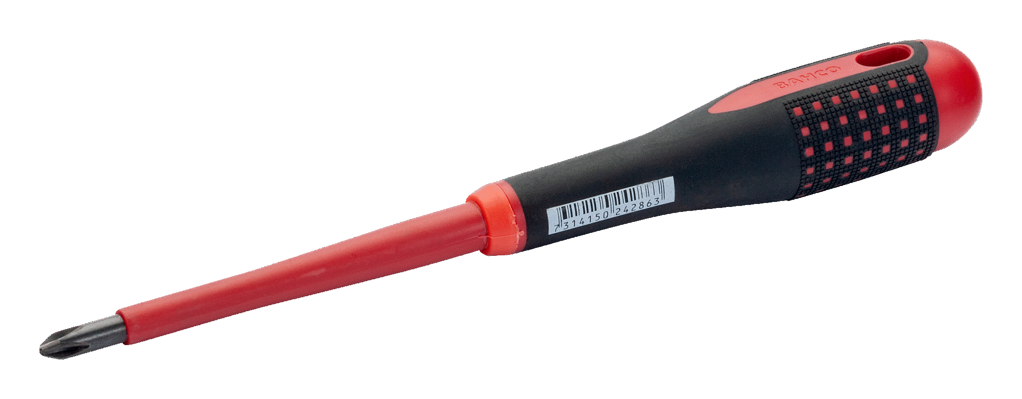 Отвертки изолированные с рукояткой ERGO™ под винты Phillips. Под винты Phillips BAHCO BE-8610S