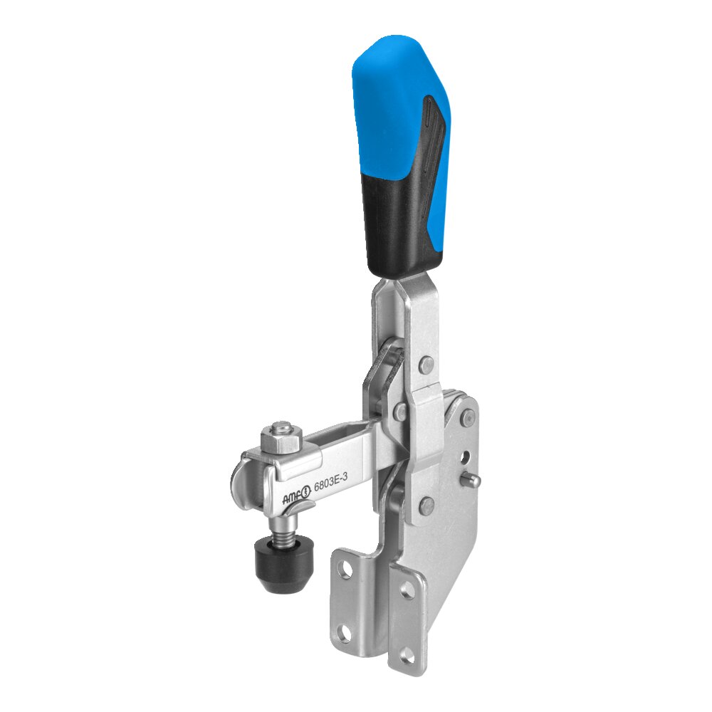 Вертикальный шарнирный зажим с синей ручкой АМF 557633