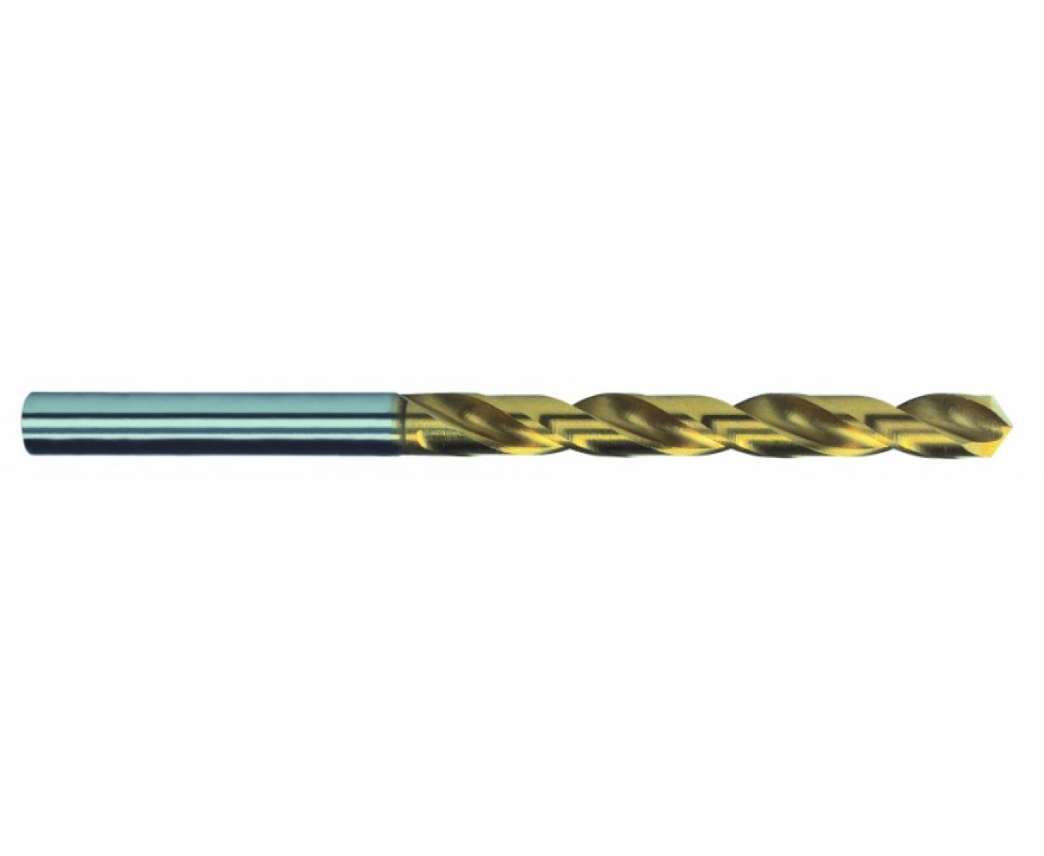 Сверло спиральное по металлу HSS–G TiN 10,0 мм DIN 338 Exact GQ-32616 праворежущее