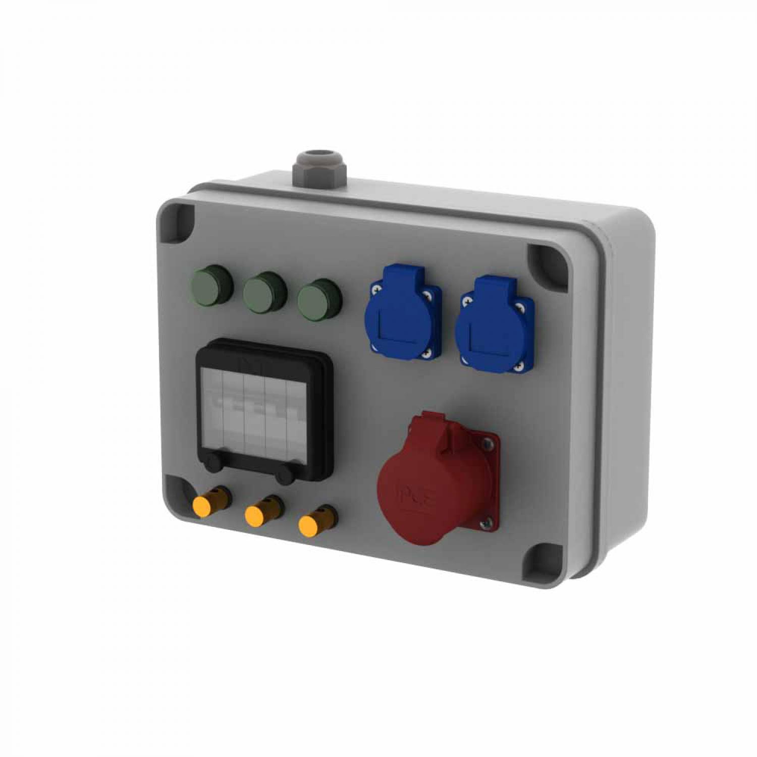 картинка Щит физиотерапевтический Щиток розеточныйPB.ЭЩР-О-2ТК от магазина "Элит-инструмент"