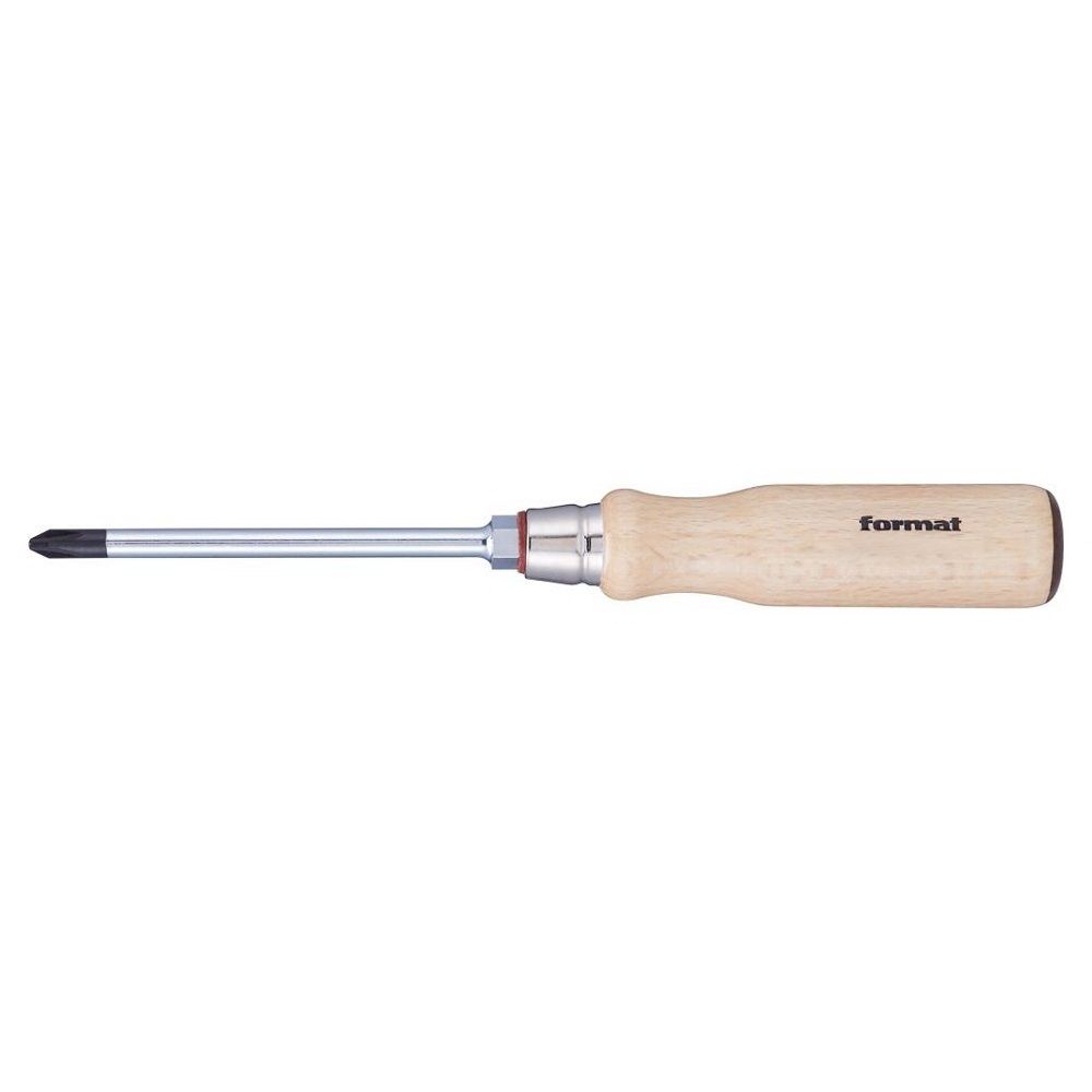 Отвертка с деревянной ручкой PH 3×150 мм (FORMAT 62920003)