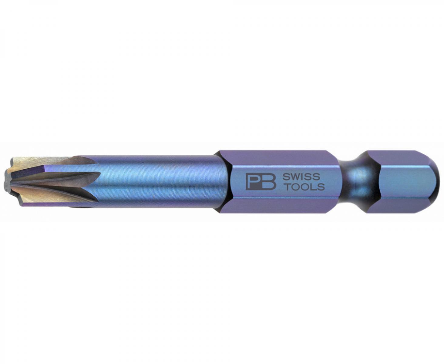 Бита Xeno PZ/SL PrecisionBits E6,3 с внешним шестигранником 1/4 PB Swiss Tools PB E6.180 / 2 1 x 6