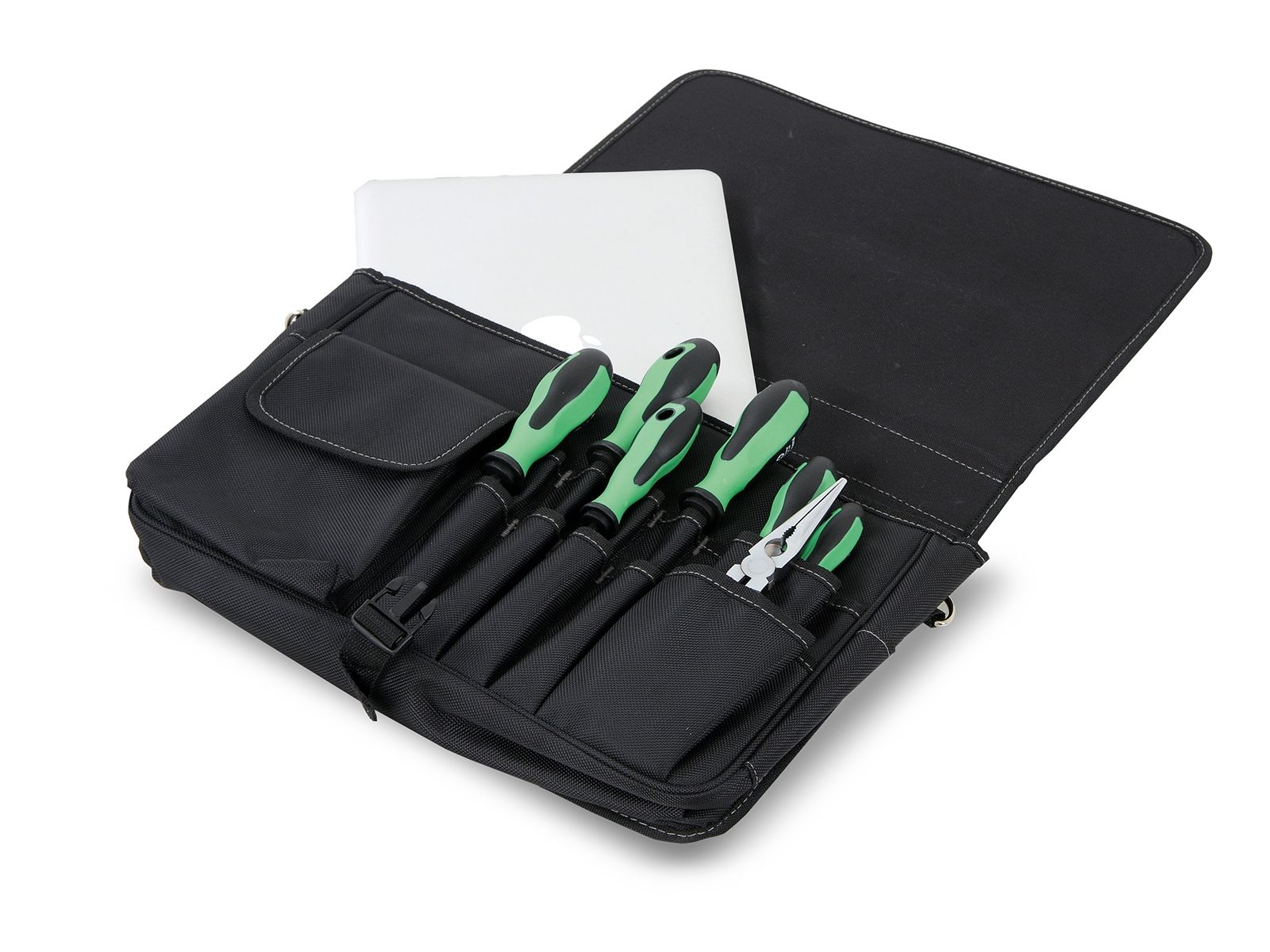 картинка Маленькая комбинированная сумка для ноутбука и инструментов для технических специалистов 5851 (пустая) Hepco&Becker 00 5851 8019 от магазина "Элит-инструмент"