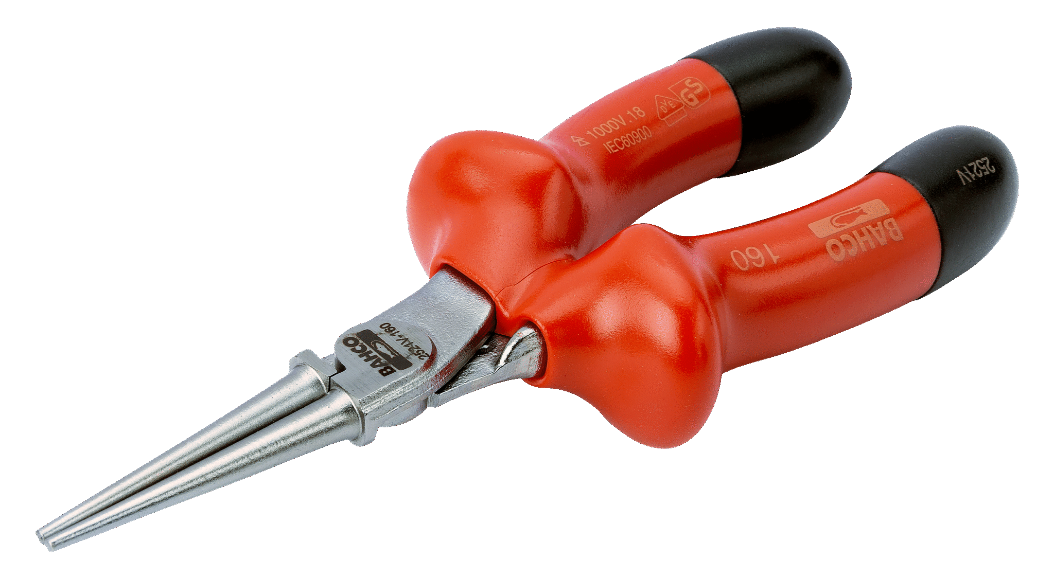 Изолированные круглогубцы BAHCO 2521V