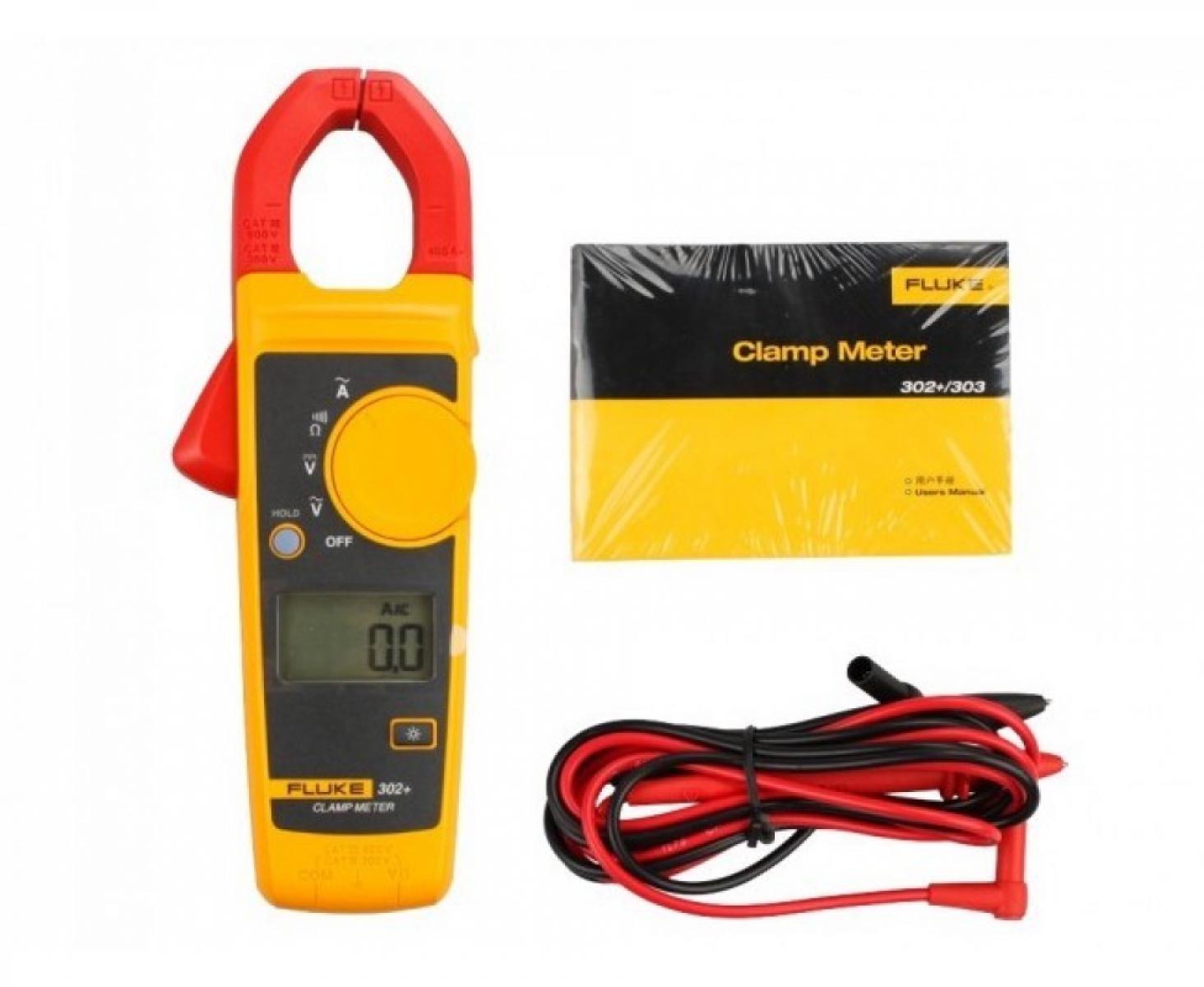 картинка Клещи токоизмерительные цифровые Fluke 302+ 4214747 от магазина "Элит-инструмент"