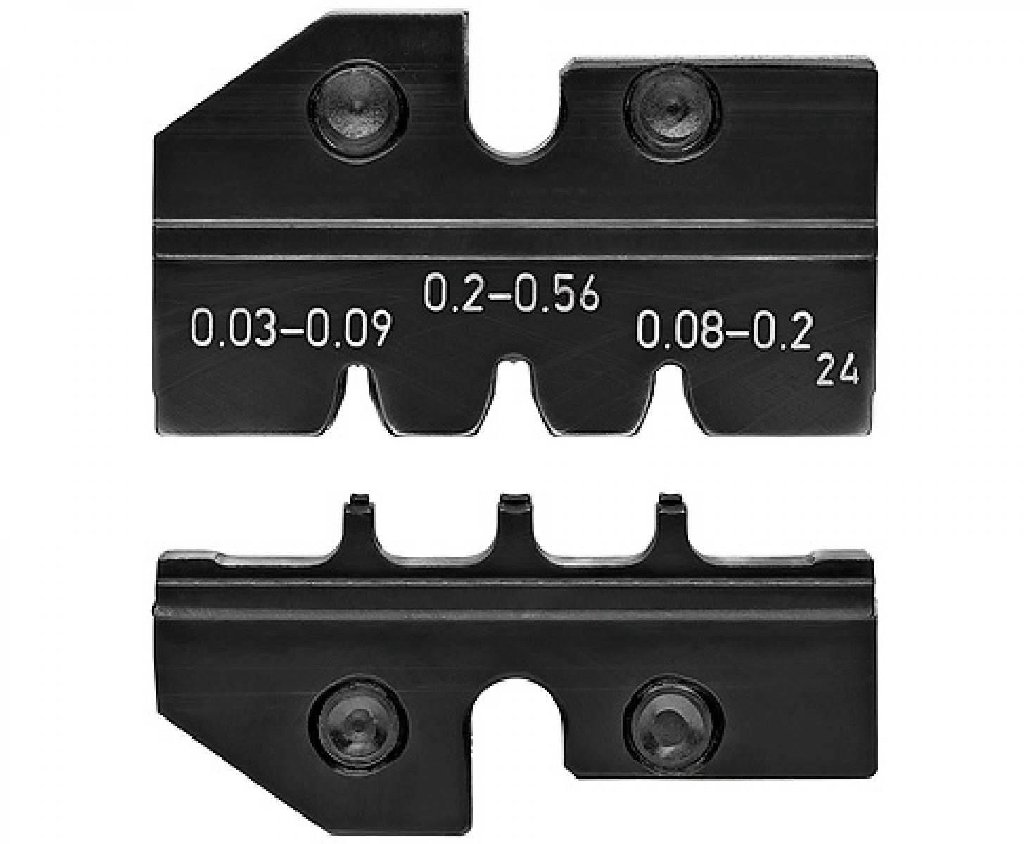 картинка Плашка опрессовочная для штекера типа D-Sub Knipex KN-974924 от магазина "Элит-инструмент"