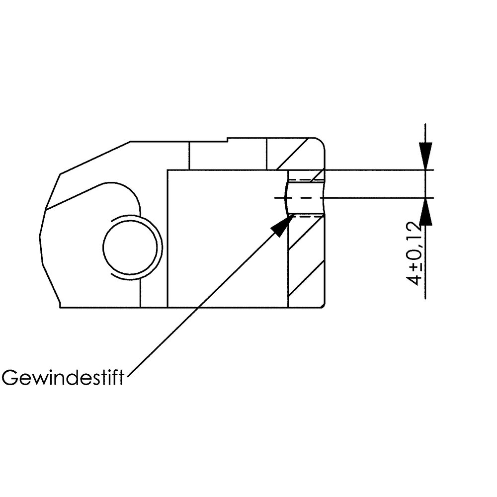 картинка Поворотный зажим для крепления на верхнем фланце АМF 556965 от магазина "Элит-инструмент"