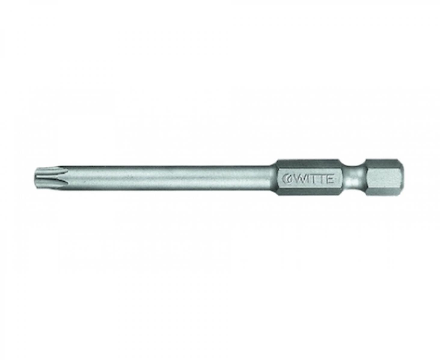 картинка Бита Witte INDUSTRIE TORX 29686 T30 х 90 мм для держателя E6,3 от магазина "Элит-инструмент"