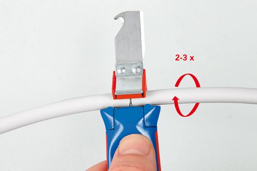 картинка Cable Stripper No. 4 - 28 G Кабельный нож с прямым лезвием (wcn50054428) от магазина "Элит-инструмент"