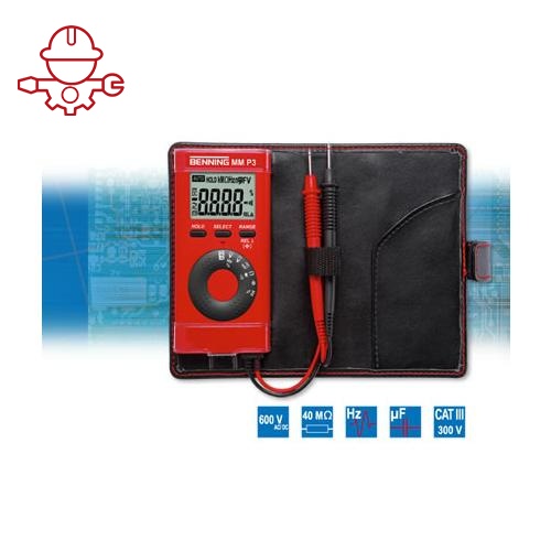 картинка Мультиметр цифровой BENNING MM P3 044084 / 5578 0010 Fplus от магазина "Элит-инструмент"