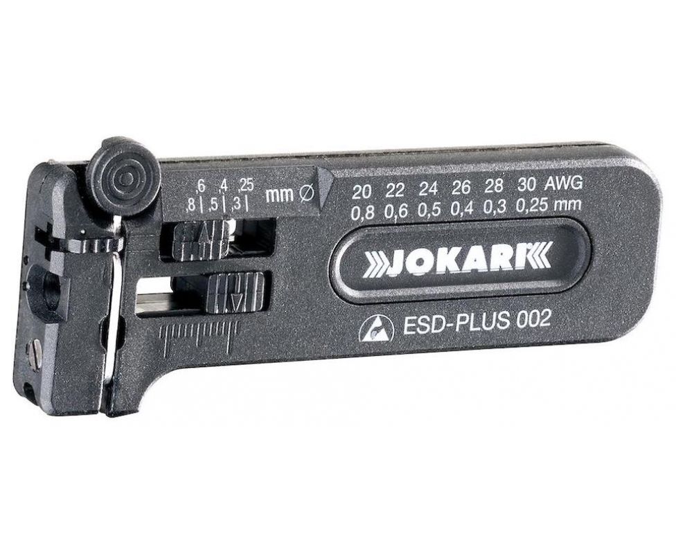 Инструмент ESD-Plus 002 для снятия изоляции с телекоммуникационных кабелей Jokari JK 40028