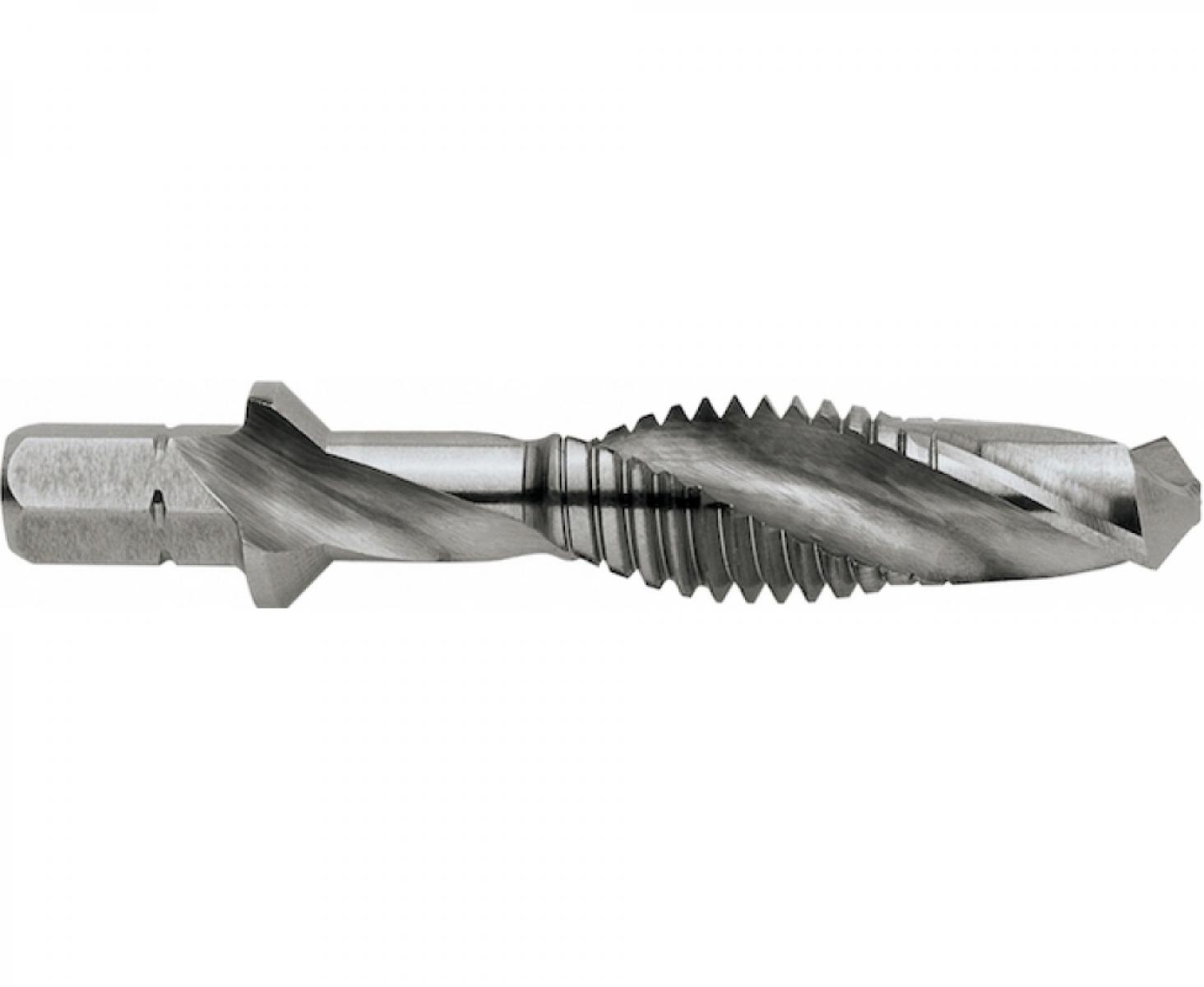 картинка Сверло-метчик по металлу комбинированное Keil HSS-G с шестигранным хвостовиком 10,0 х 59 мм 317000100 от магазина "Элит-инструмент"
