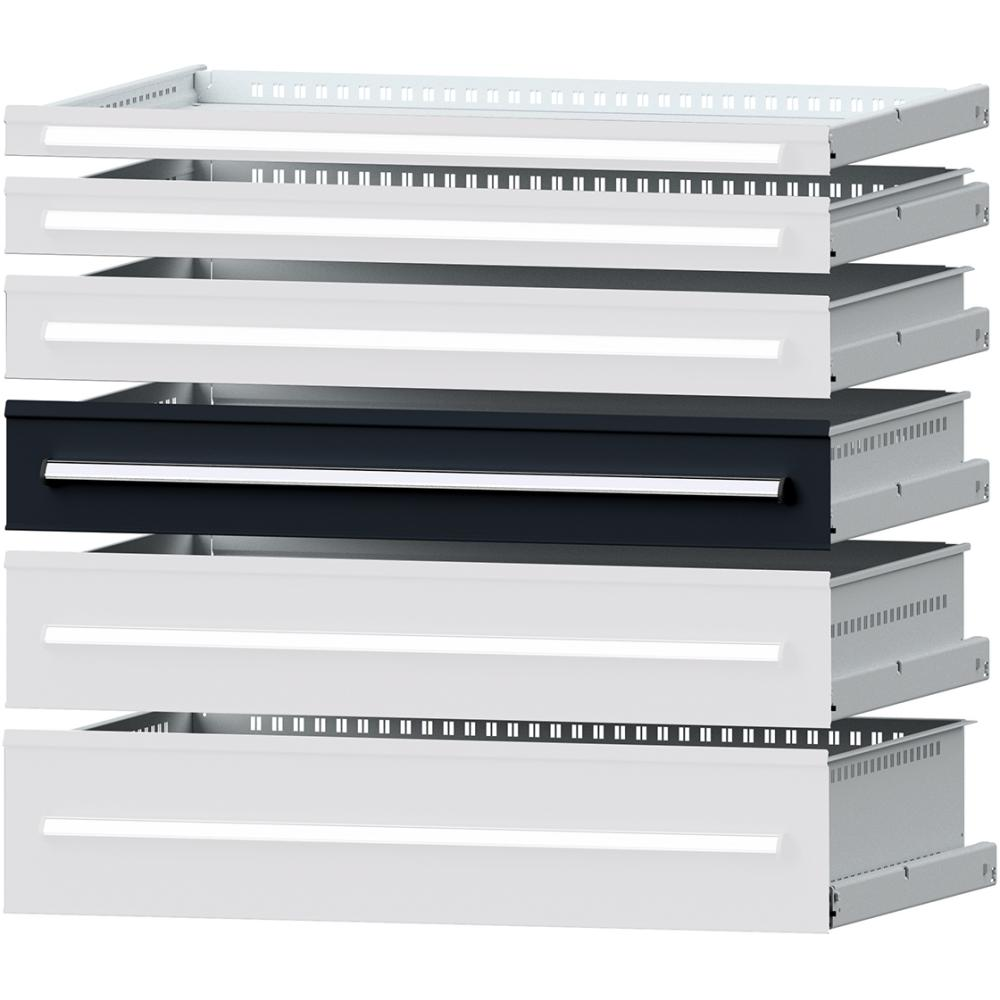 Формат ящика Ш750хГ600хШ150мм RAL 7016 грузоподъемность 75кг 3196 2941 Fplus