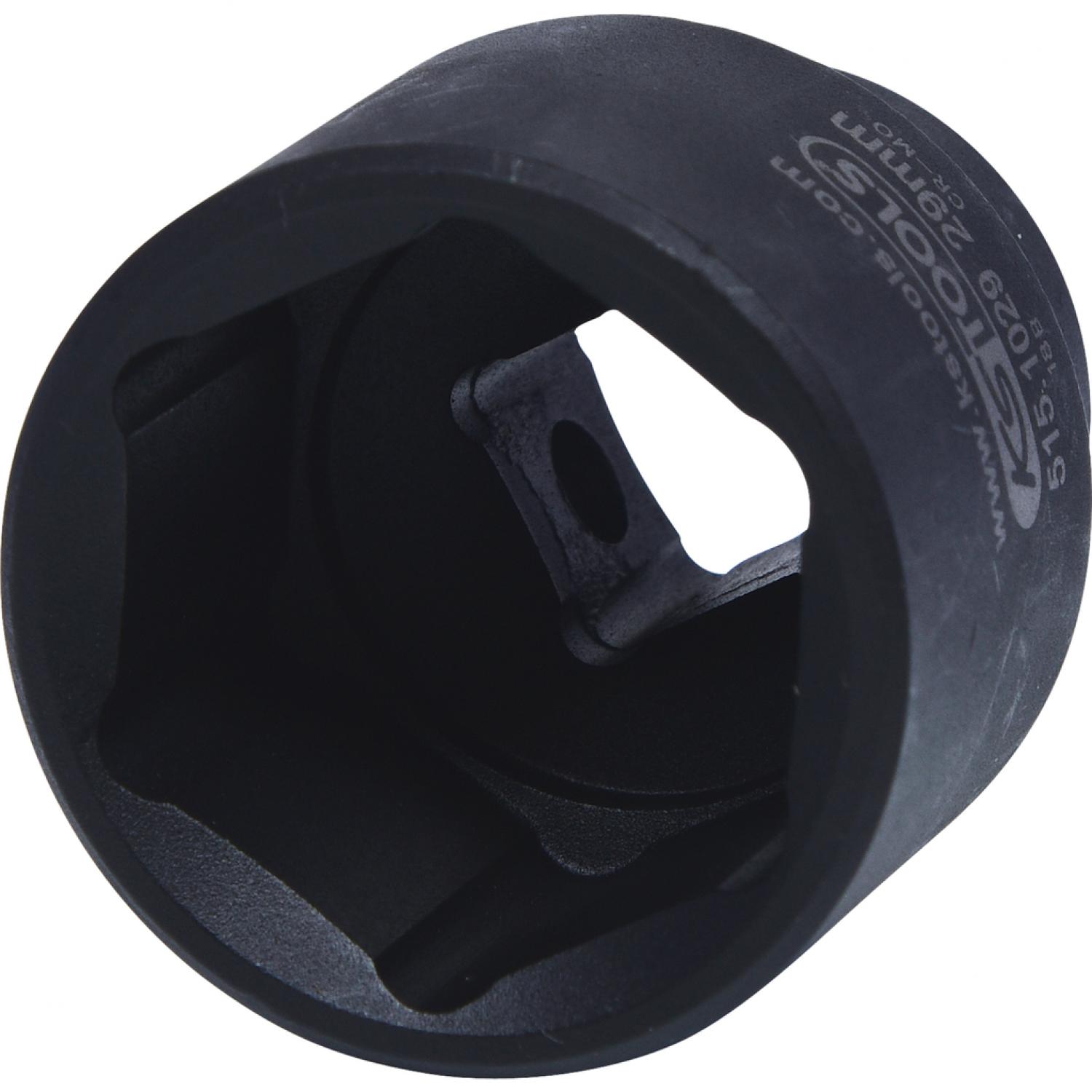Шестигранная силовая торцовая головка 1/2'', короткая, 29 мм